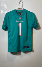Load image into Gallery viewer, Nike Girls Green Miami Dolphins Tua Tagovailoa #1 Football-NFL Jersey Size M