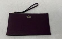 Load image into Gallery viewer, Kate Spade New York Womens Cameron Street Dilon Dark Red Leather Wristlet Wallet