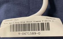 Load image into Gallery viewer, Nike Mens Navy Blue Cotton Short Sleeve Crew Neck Pullover T-Shirt Size XL