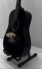 Load image into Gallery viewer, Ashthorpe B24 Black 6 String Full Size Acoustic Guitar With Soft Case