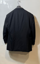 Load image into Gallery viewer, John Weitz Signature Collection Mens Black Wool One-Button Blazer Size L46