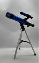 Load image into Gallery viewer, Nasa Lunar Blue Silver Small Refractor Telescope With Adjustable Tripod