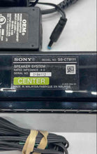 Load image into Gallery viewer, Sony Model SS-CTB111 Black Center Home Theater Speaker System Not Tested