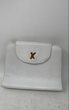 Load image into Gallery viewer, Paloma Picasso Womens White Leather Inner Pocket Magnetic Flap Shoulder Handbag