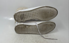 Load image into Gallery viewer, Tommy Hilfiger Womens White Leather Lace-Up High Top Sneaker Shoes Size 8.5M