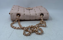 Load image into Gallery viewer, Aldo Womens Olelirin Pink With Gold Chain On Strap Quilted Crossbody Purse