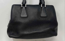 Load image into Gallery viewer, Michael Kors Womens Camille Black Leather Detachable Strap Lined Satchel Handbag
