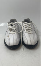Load image into Gallery viewer, Nike Boys Revive 317637-101 White Leather Lace-Up Low Top Golf Cleats Size 3Y