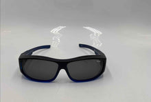 Load image into Gallery viewer, Ideal Men's Blue/Black Overlap 588-9073 Polarized Sunglasses UV400 (NCL)