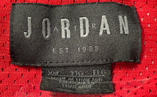 Load image into Gallery viewer, Jordan Mens Red Mesh Short Sleeve V-Neck Pullover Jersey T-Shirt Size XXL
