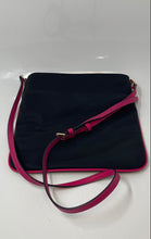 Load image into Gallery viewer, Michael Kors Womens Kelsey Black Pink Adjustable Strap Crossbody Bag