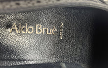 Load image into Gallery viewer, Aldo Brue Mens Black Leather Lace-Up Wingtip Oxford Dress Shoes Size 37 1/2