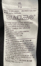 Load image into Gallery viewer, Banana Republic Mens Black Cotton Standard Fit Button-Up Shirt Sz XL w/ Tags