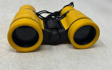 Load image into Gallery viewer, Ryder Yellow Black 4x30 Coated Optics Compact Binoculars With Carry Case