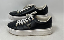 Load image into Gallery viewer, Guess Womens Denesa Black White Low Top Lace-Up Sneaker Shoes Size 7.5M