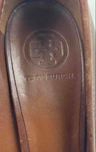 Load image into Gallery viewer, Authentic Tory Burch Womens Brown Slip-On Pump Heels Size 10.5M Damaged