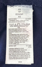 Load image into Gallery viewer, Gap Womens Blue Cotton Sleeveless Cutout Split Neck Pullover Blouse Top Size XS