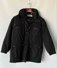 Load image into Gallery viewer, IN Crowd By Celebration Womens Black Long Sleeve Cinched Waist Ski Jacket Sz XL