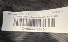 Load image into Gallery viewer, Awearness Kenneth Cole Mens Brown Notch Lapel Two-Button Blazer Jacket Size 50 R