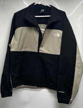 Load image into Gallery viewer, The North Face Mens Khaki Black Colorblock TNF Easy Wind Track Jacket Size S