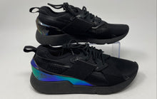 Load image into Gallery viewer, Puma Womens Muse X-2 Iridescent 372790-01 Black Lace-Up Sneaker Shoes Size 7