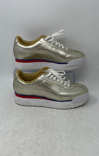 Load image into Gallery viewer, Puma Womens Roma Amor 372246-01 Golden Lace-Up Low Top Sneakers Shoes Size 6.5