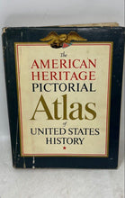 Load image into Gallery viewer, American Heritage Pictorial Atlas United States History Hardcover Book