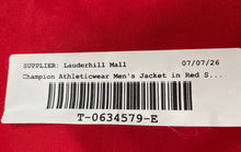 Load image into Gallery viewer, Champion Mens Red Florida Atlantic University Windbreaker Jacket Size Medium