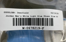 Load image into Gallery viewer, Nike Kids Air Jordan 11 CMFT Low White Light Blue Sneaker Shoes Size 6Y