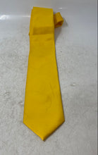 Load image into Gallery viewer, Jacob Alexander Mens Yellow Adjustable Hand Made Formal Designer Tie