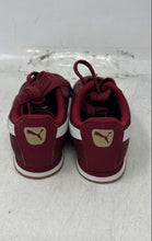 Load image into Gallery viewer, Puma Kids Roma White Gold Red Low Top Lace-Up Sneaker Shoes Size 9C