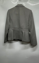 Load image into Gallery viewer, Tahari Womens Black White Printed Long Sleeve Three-Button Blazer Size 2P