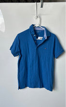 Load image into Gallery viewer, Tommy Hilfiger Mens Blue Short Sleeve Collared Polo Shirt Size S/P