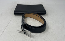 Load image into Gallery viewer, Calvin Klein Womens Black Leather Inner Divider Detachable Strap Fanny Pack Bag