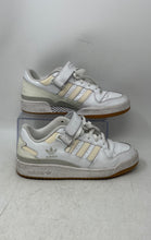 Load image into Gallery viewer, Adidas Womens Forum Low GX4523 White Leather Lace-Up Sneakers Shoes Size 8.5