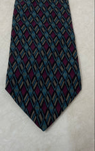 Load image into Gallery viewer, Mallory And Church Mens Multicolor Printed Silk Adjustable Designer Tie