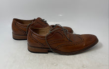 Load image into Gallery viewer, Reaction Kenneth Cole Mens Brown Lace-Up Wingtip Oxford Dress Shoes Size 11