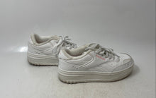 Load image into Gallery viewer, Reebok Kids Club C Extra White Pink Low Top Lace-Up Sneaker Shoes Size 3