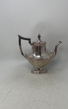Load image into Gallery viewer, Vintage Antique Silver Tone Plymouth Side Handle Tea Coffee Pot With Lid