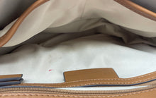 Load image into Gallery viewer, I.N.C. International Concepts Womens Brown Gold Inner Pockets Shoulder Bag