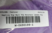 Load image into Gallery viewer, Pop Mart Replica The Monsters Purple Collectible Labubu Plush Toy Keychain