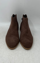 Load image into Gallery viewer, Toms Womens Rylie Brown Round Toe Flat Zipper Ankle Boots Size 8