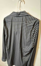 Load image into Gallery viewer, Express Mens Multicolor Plaid Button-Down Collar Dress Shirt Size M 15-15.5