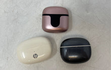 Load image into Gallery viewer, Lot Of 3 Pieces Assorted Mixed Wireless Earbuds With Charging Case Not Tested