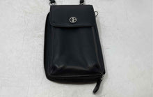 Load image into Gallery viewer, Giani Bernini Womens Black Softy Leather Tech Card Slot Crossbody Bag Size Small