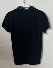 Load image into Gallery viewer, Diesel Mens Black Blue Cotton Short Sleeve Collared Golf Polo Shirt Size S