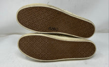 Load image into Gallery viewer, Authentic Tory Burch Womens Cream Perforated Low Top Sneakers Shoes Size 6