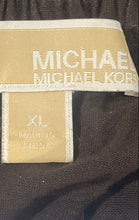 Load image into Gallery viewer, Michael Kors Womens Brown Long Sleeve Keyhole Neck Regular Fit Blouse Top Sz XL