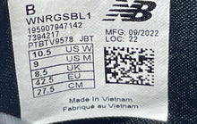 Load image into Gallery viewer, New Balance Unisex Nergize WNRGSBL1 Black Sneakers Shoes Size W10.5 M9 B