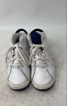 Load image into Gallery viewer, Nike Kids Jordan 6 Retro 384666-141 White Blue Sneaker Shoes Size 13C